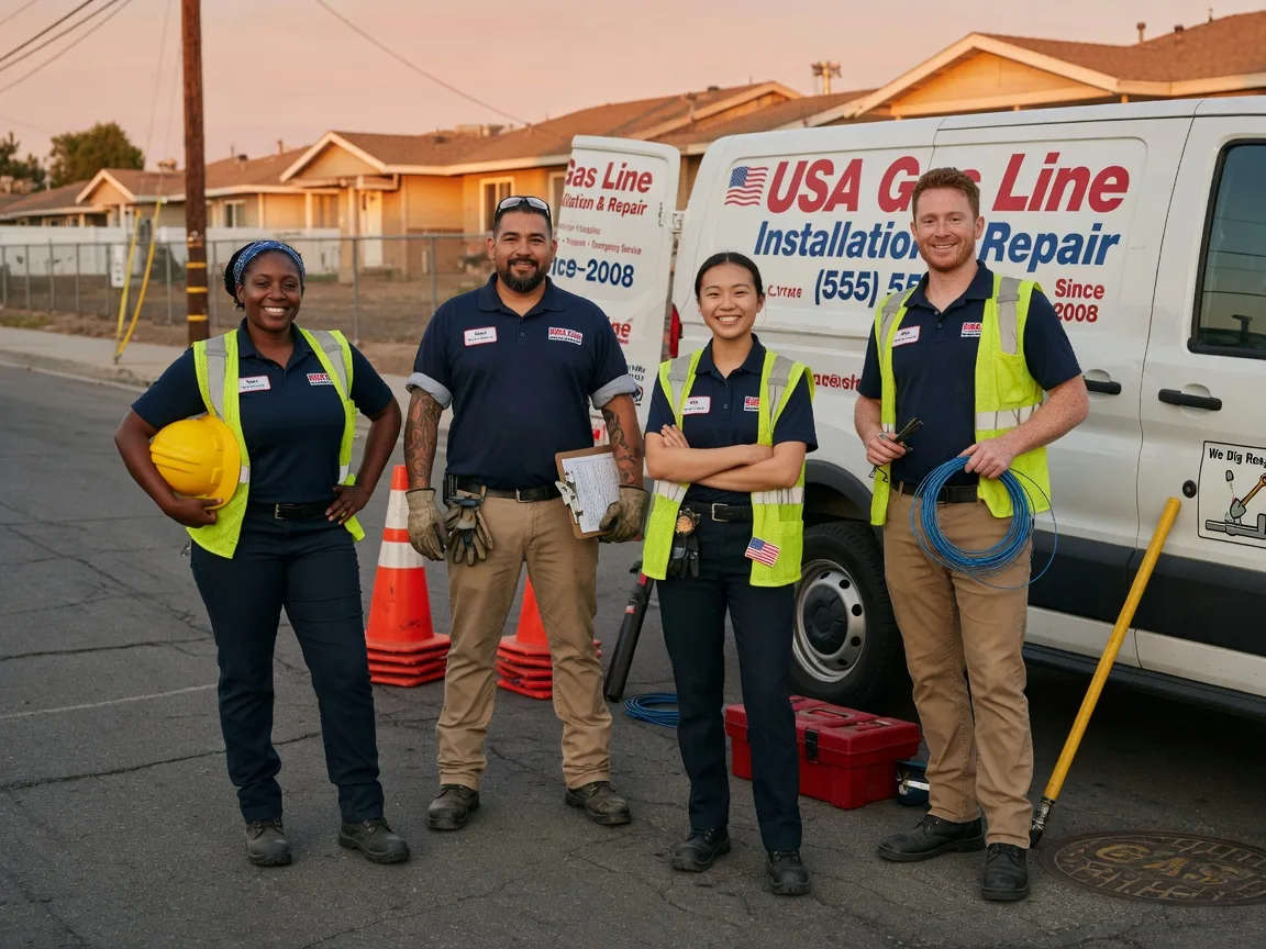 Gas Line Installation company in Fairfax, MN